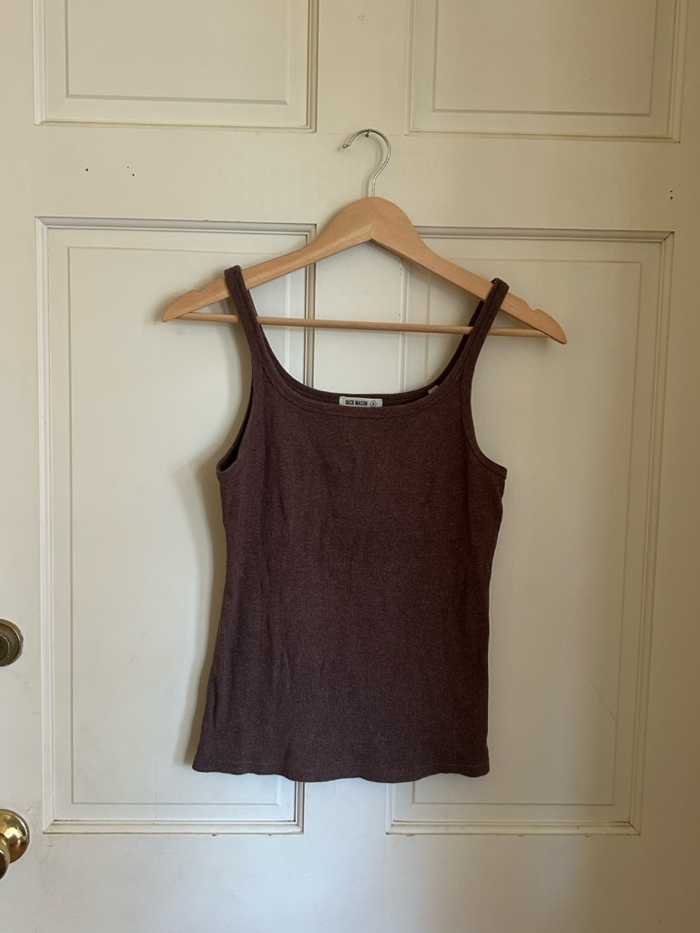 buck mason surplus rib scoop neck tank